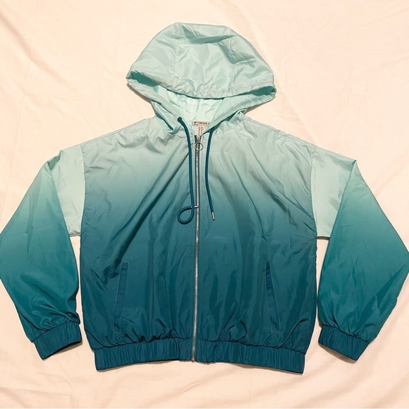 Forever 21 Lightweight Hooded Zip Up Jacket Womens Size XS - Picture 1 of 16